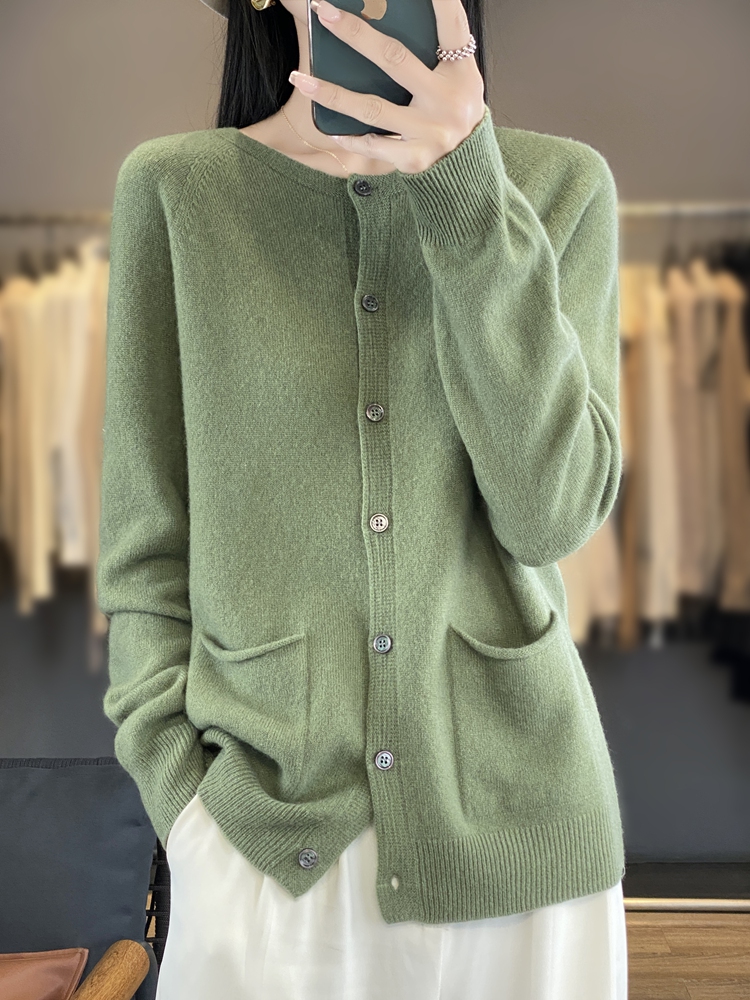 Women Fashion Merino Wool Swea - Wool Coat Peacoat recension och pris