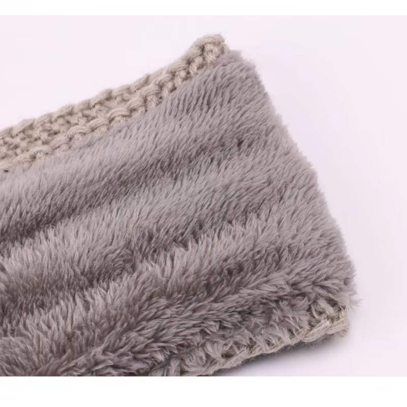 Women's Winter Chunky Knit Hea - Fleece Ear Warmer Band recension och pris