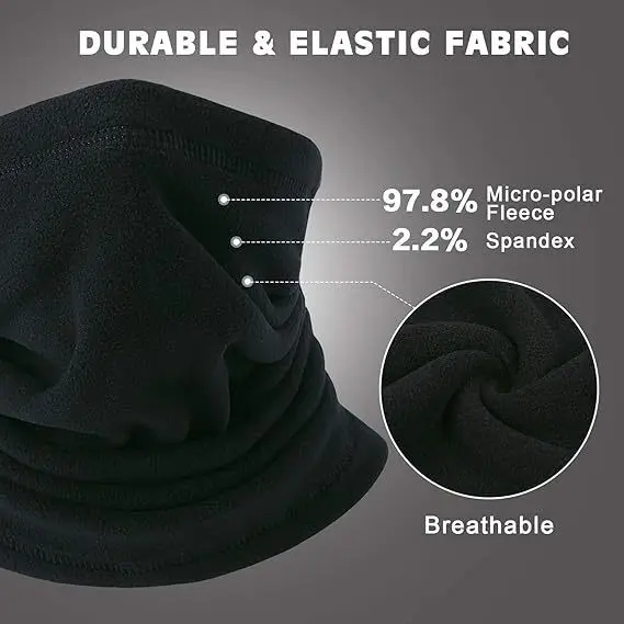 Winter Warm Unisex Windproof M - Neck Gaiter Fleece recension och pris