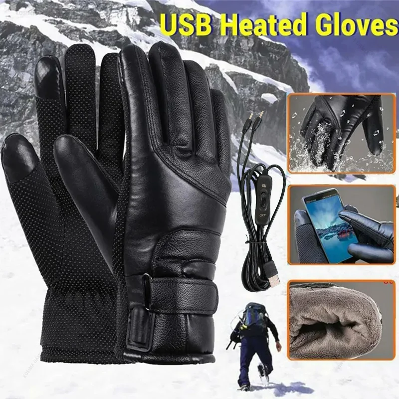 Thermal Touch Screen Bike Glov - Hand Warmer Electric recension och pris