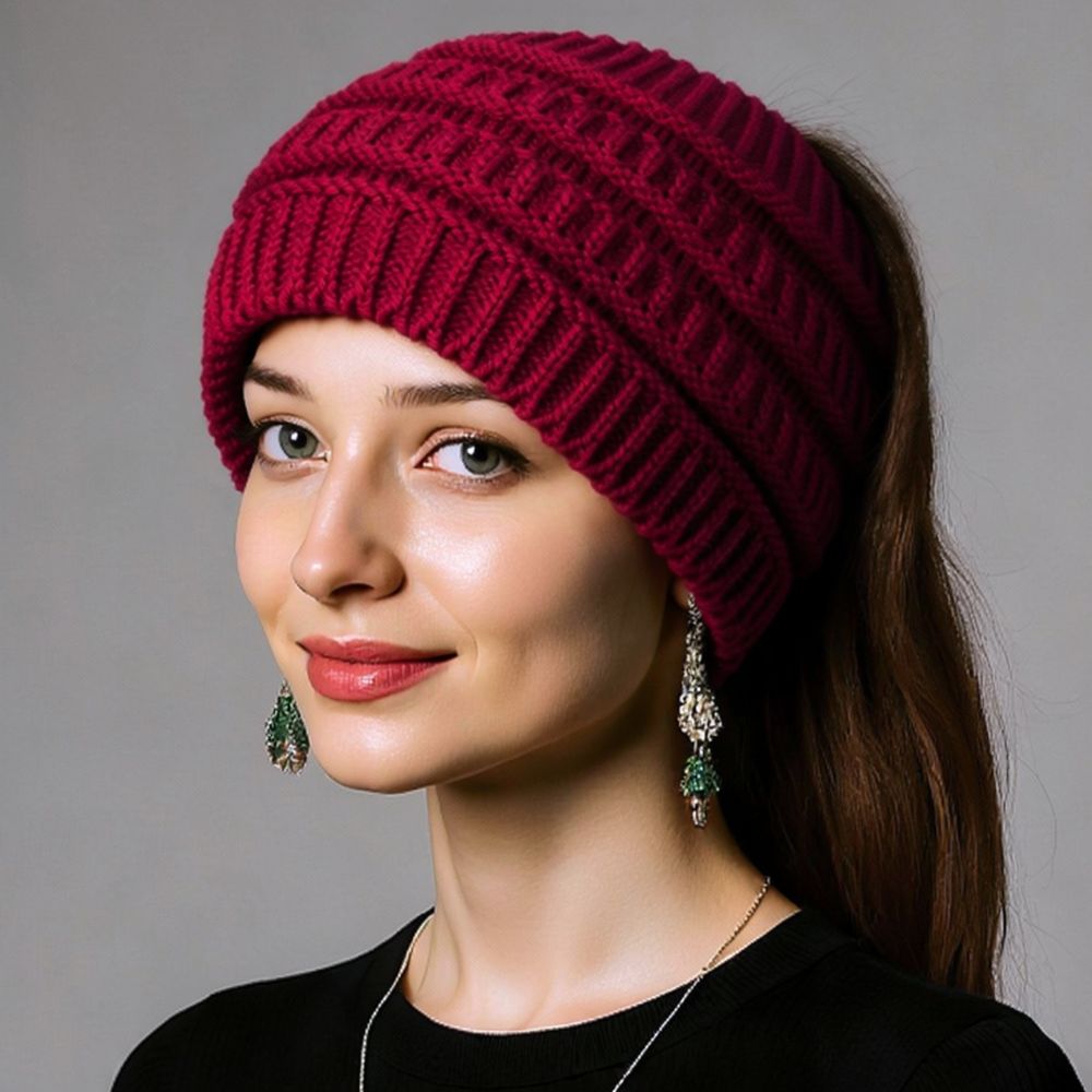 Women Knitted Headband Winter  - Fleece Ear Warmer Band recension och pris