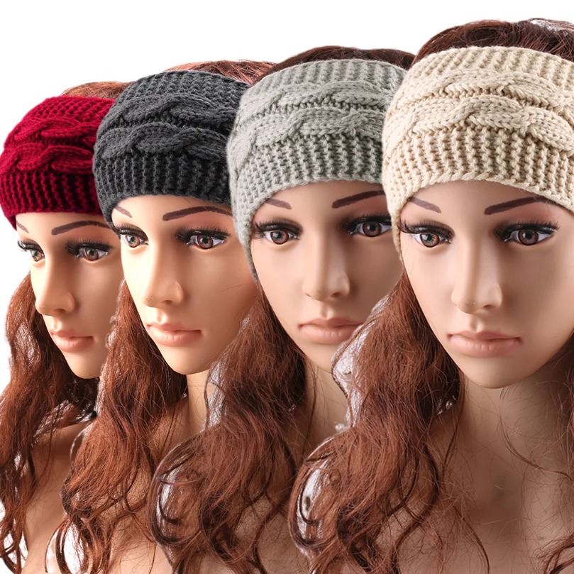 Hair Bands Hemp Headband Woman - Fleece Ear Warmer Band recension och pris