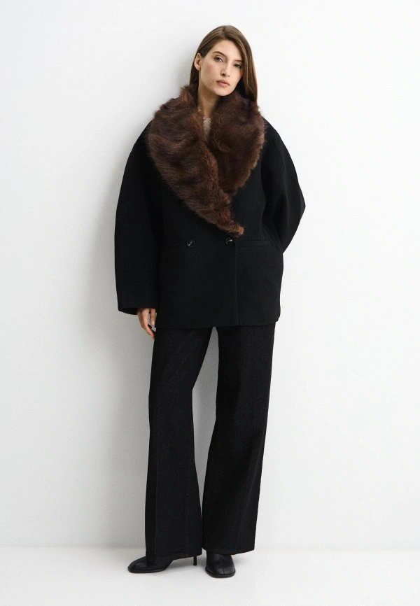 Women Oversized Double Breaste - Wool Coat Peacoat recension och pris