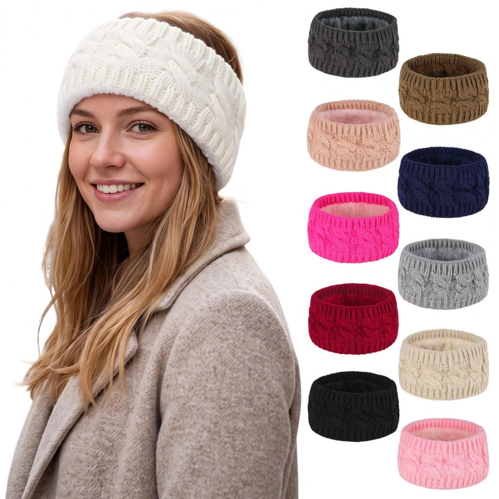 Winter Ear Warmers for Women W - Fleece Ear Warmer Band recension och pris