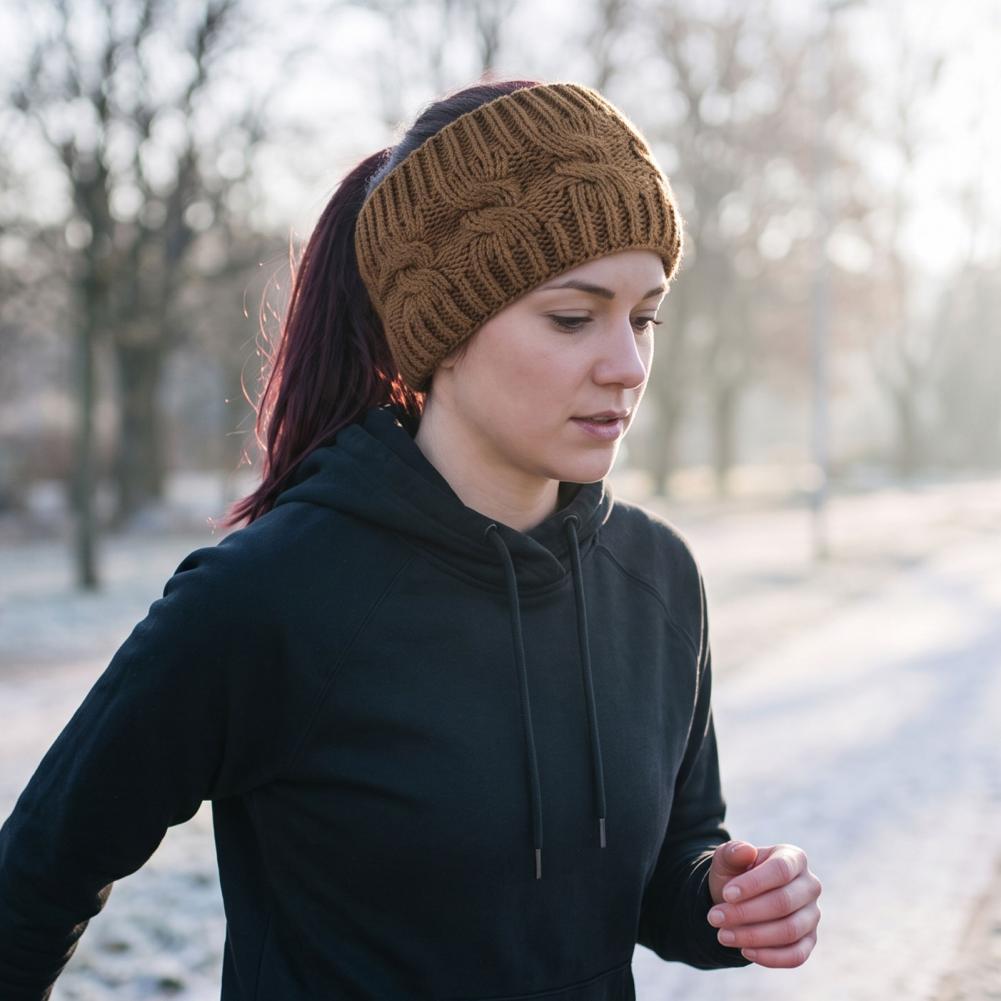 Winter Ear Warmers for Women W - Fleece Ear Warmer Band recension och pris