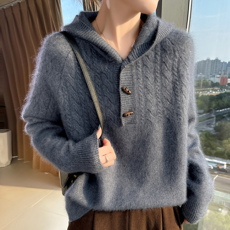 100% Pure Mink Cashmere Knitte - Wool Coat Peacoat recension och pris