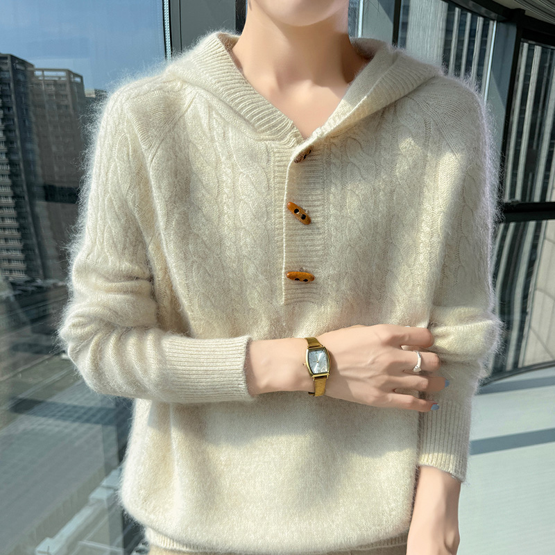 100% Pure Mink Cashmere Knitte - Wool Coat Peacoat recension och pris