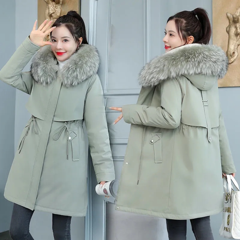 Thicken Parkas 8XL New Winter  - Wool Coat Peacoat recension och pris