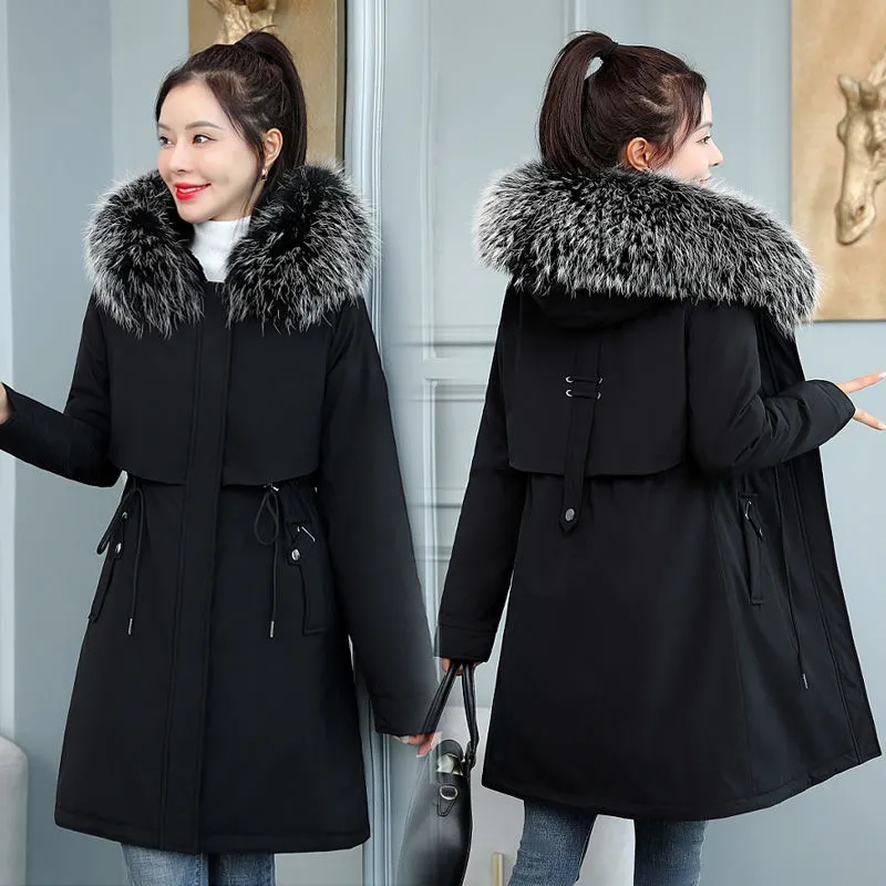 Thicken Parkas 8XL New Winter  - Wool Coat Peacoat recension och pris