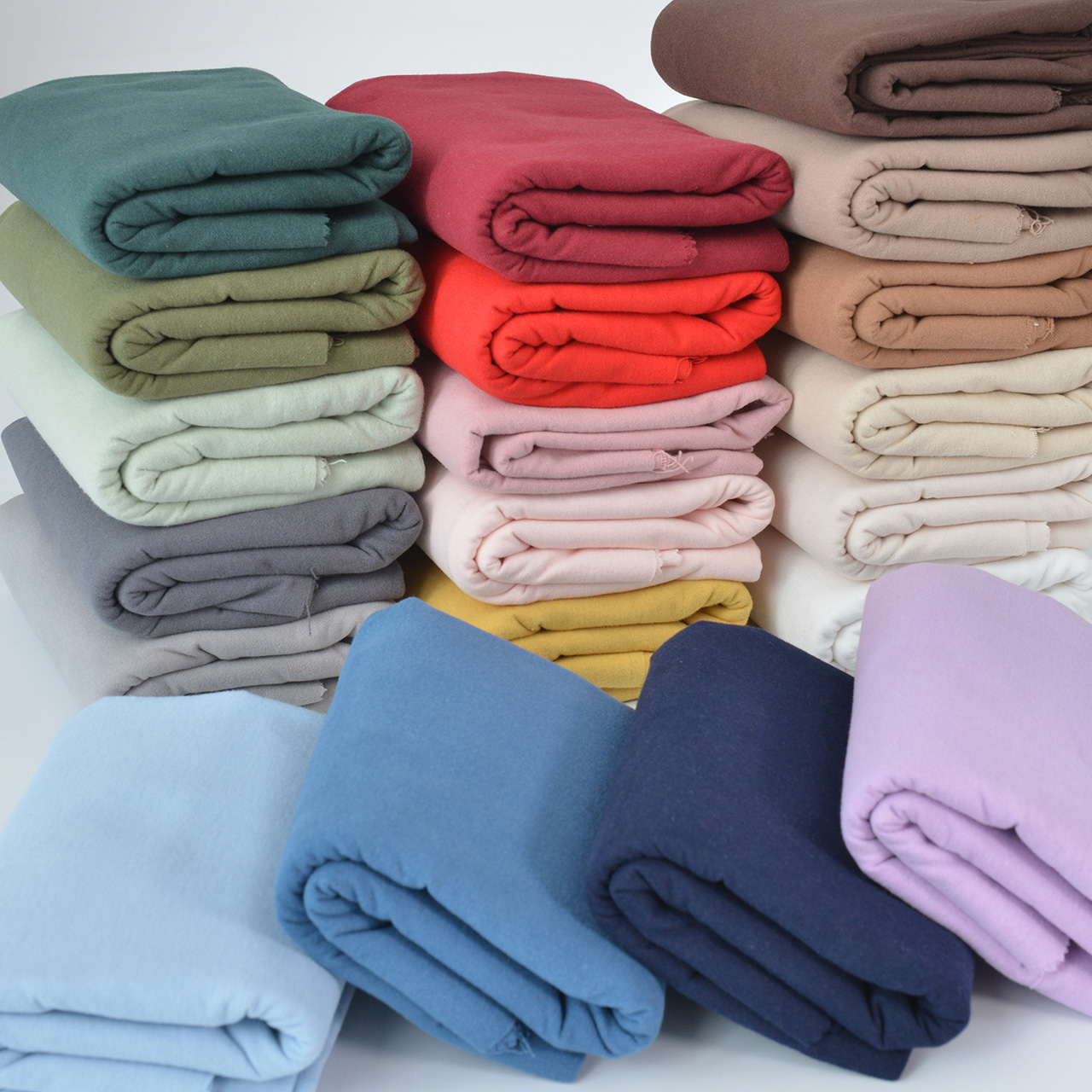 Half Meter Solid color Baby's  - Flannel Shirt Lined recension och pris